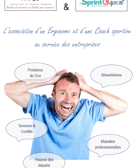 L’Association d’un Ergonome et d’une Coach Sportive au service de la prévention des TMS !